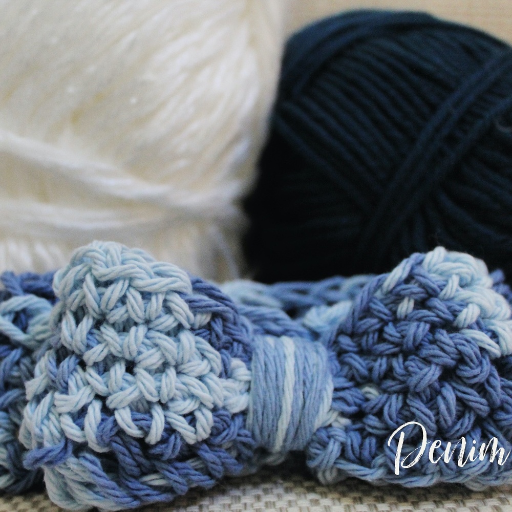 Denim Baby Headband
